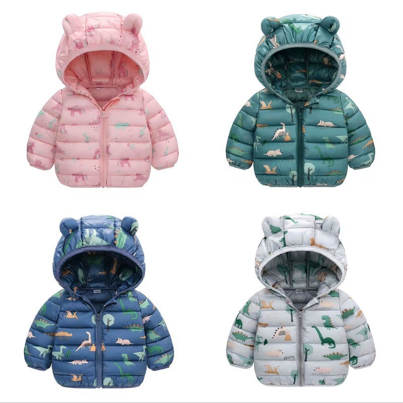 Amazon Children's 2022 Autumn/Winter new cartoon children's down cotton-padded jackets, small children's cotton-padded jackets for boys and girls details Picture