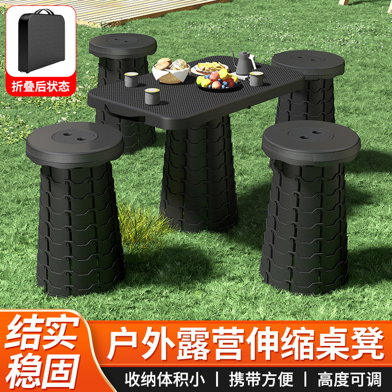 折叠桌/吹塑折叠桌/户外折叠桌/小方桌户外/可折叠桌户外产品图