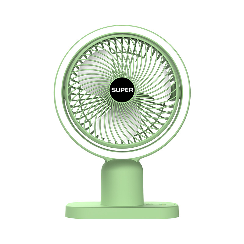 New Desktop Small Fan Mini Portable Charging Large Wind Usb Home Desktop Fan Gift A Piece Item Picture