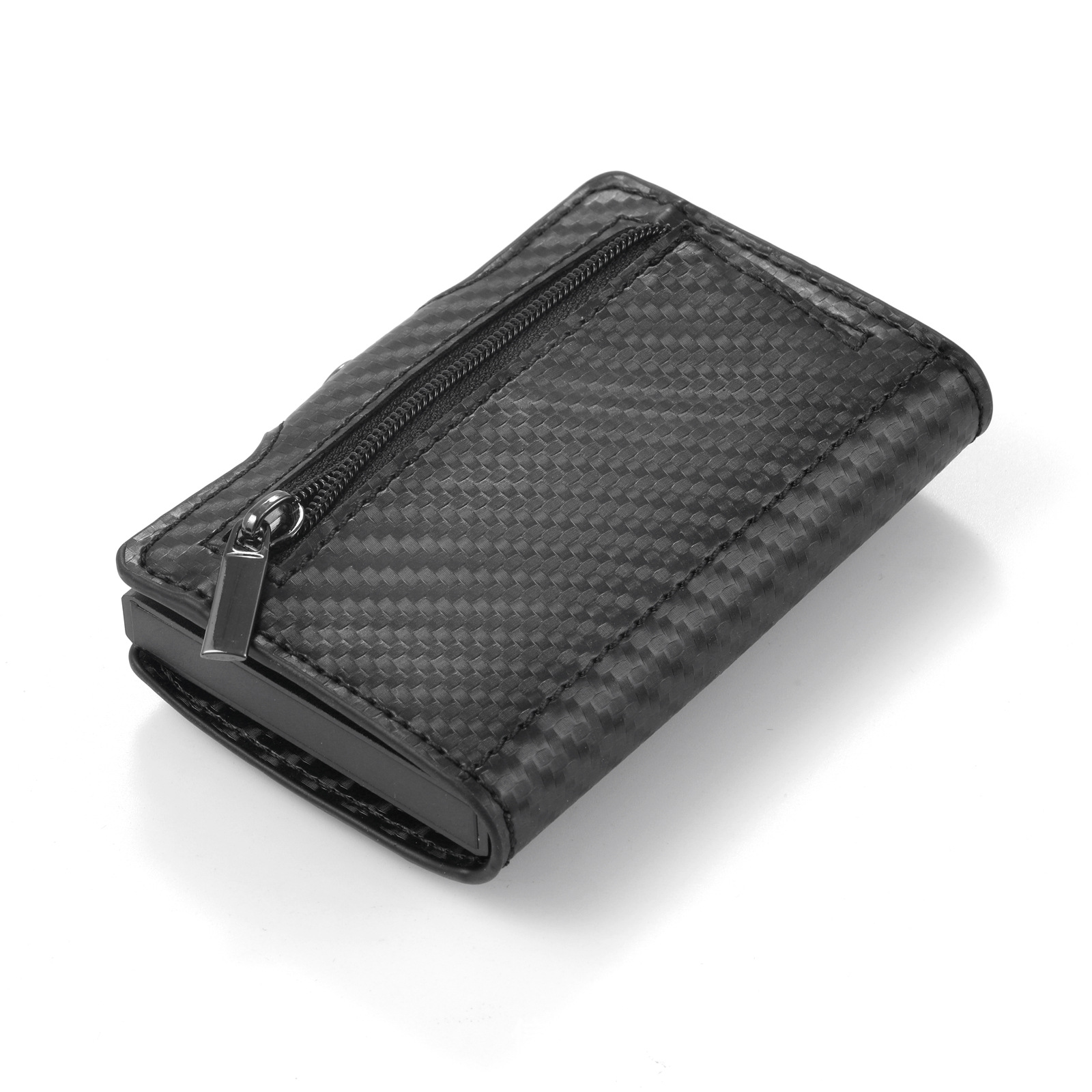 Manufacturers Directly Supply Air Tag Card Bag Tracker Men's Wallet Rfid Blocking Card Holder Metal Card Sleeve Specification drawing