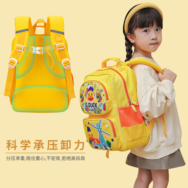 双肩背包实物图