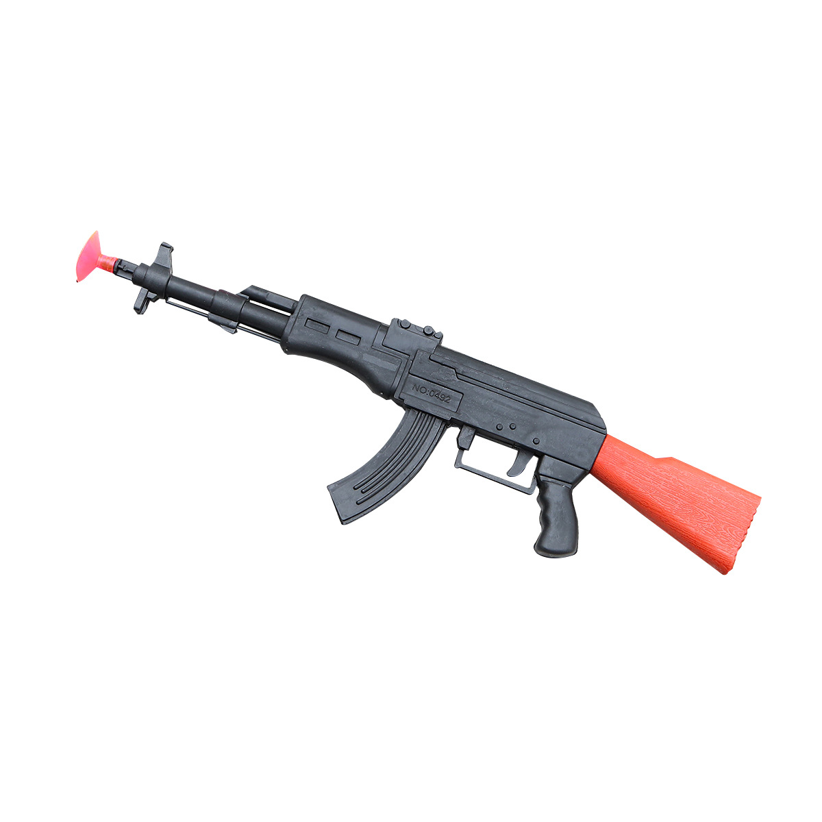 烟卡/玩具/发光玩具/儿童玩具/萝卜枪白底实物图