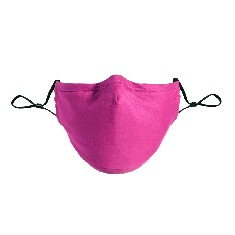 Cross-border Amazon solid color cotton mask practical sunscreen dust thermal adjustment ear band can be inserted filter three-dimensional adjustable Item Picture