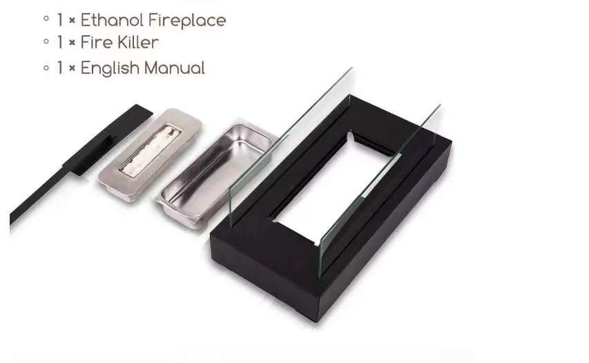 Tabletop firepit metal indoor&outdoor alcohol firepce Application Scenario