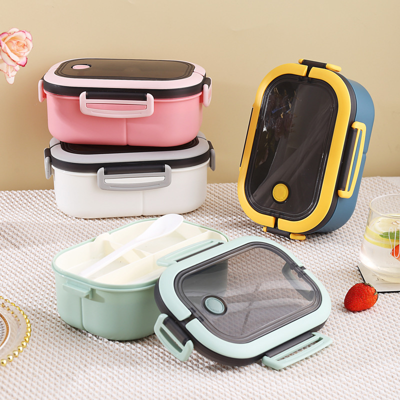 The Aiyouhui compartments lunch box is specially designed for students with a high level of appearance. It is a portable bear lunch box that can be put in the microwave Application Scenario