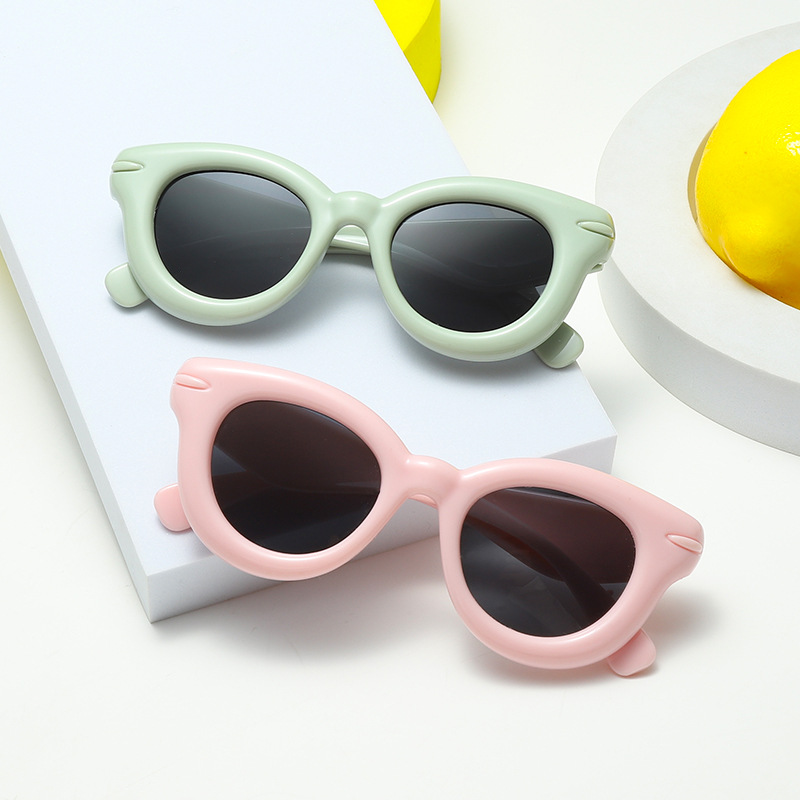 太眼镜儿童时尚/爱心太阳镜儿童/桃心眼镜/卡通眼睛/儿童眼镜产品图