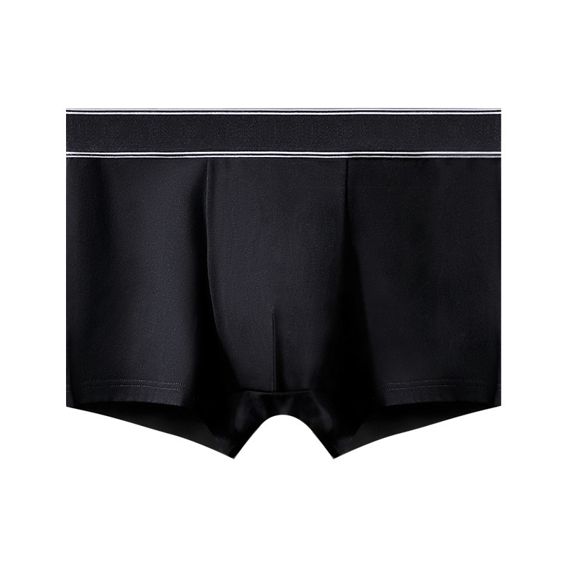 60-count long-staple cotton underwear for men, 260 pounds, large size, wearable men's underwear, breathable graphene antibacterial base, pure cotton Item Picture