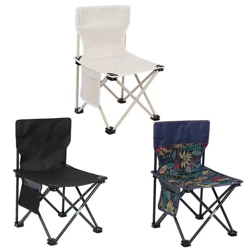 Outdoor folding chair, moon chair, sketching chair, portable picnic folding chair, hand-held camping and camping leisure chair Item Picture