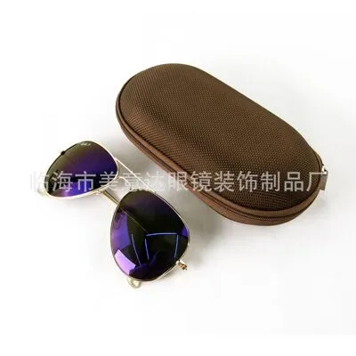 Oxford cloth sunglasses glasses box Lightweight universal sunglasses box glasses zipper box thumbnail