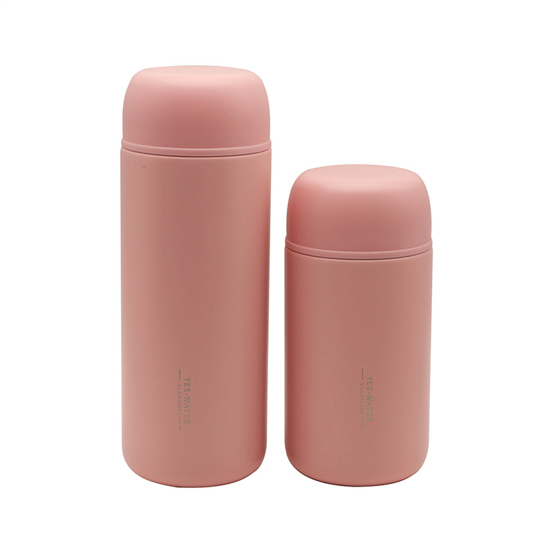 Yongkang Creative Mini Fresh Lady Thermos Cup 304 Stainless Steel Portable Office Handy Cup High Appearance Level Water Cup Item Picture