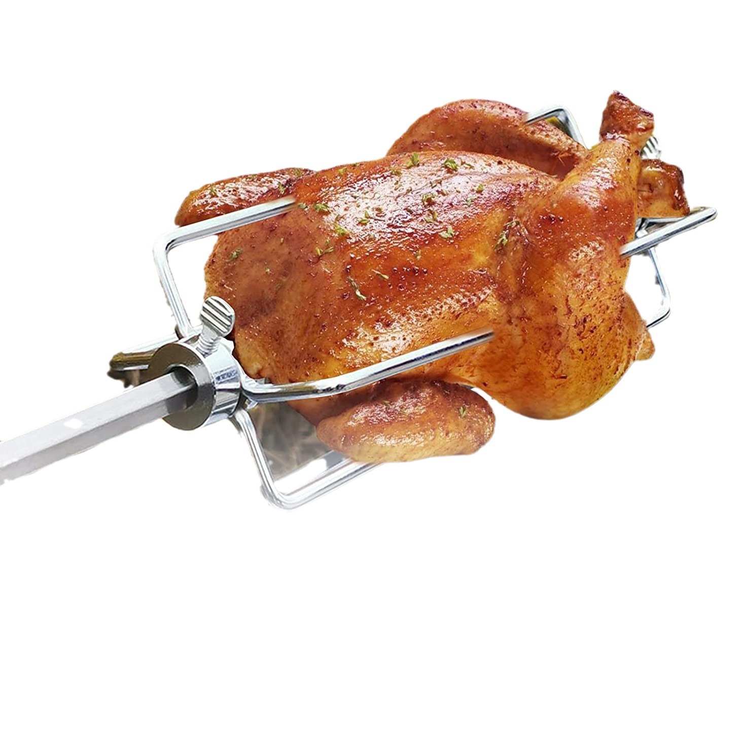 Food-grade 304 stainless steel barbecue tongs, barbecue chicken grills, multi-functional grills, grills accessories, grills Item Picture