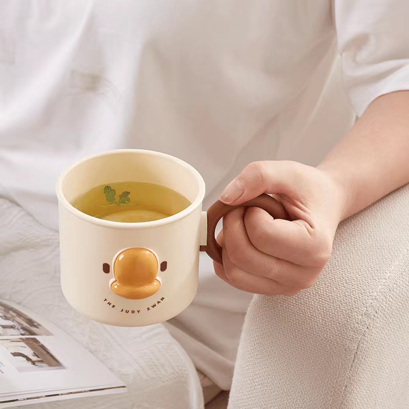 Cute cartoon gargaring cup para niños details Picture
