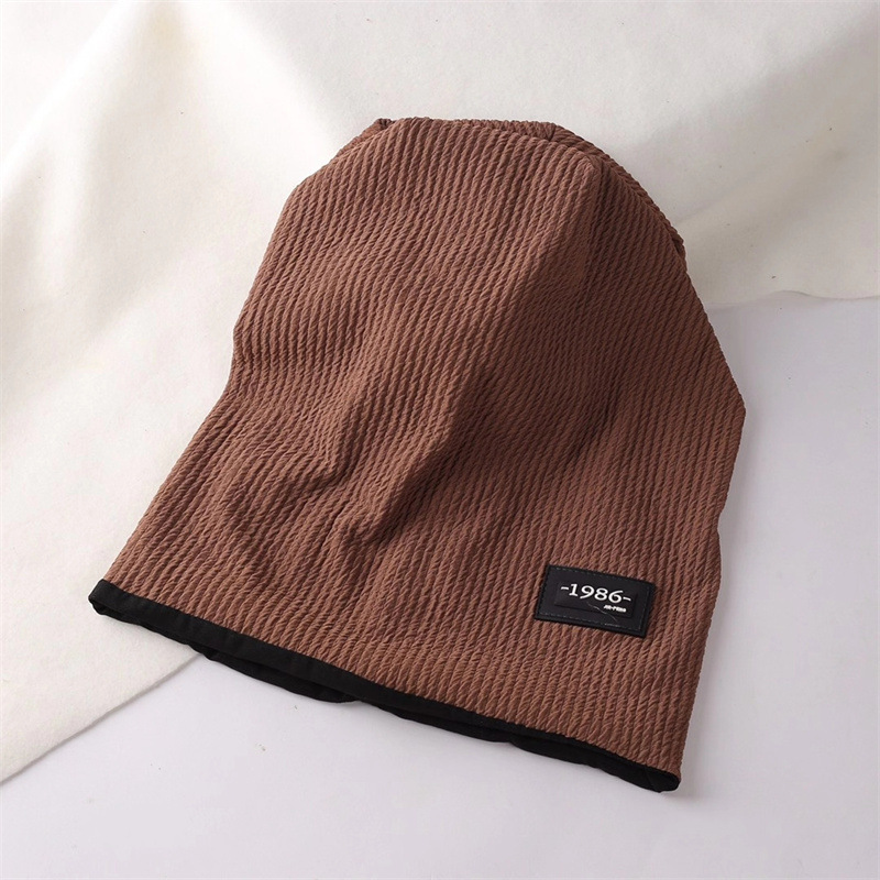 "National trend label, Dui Dui hat, women's spring and autumn thin, fashionable and versatile postpartum cap, Internet celebrity, trendsetter, cold cap for the head. Application Scenario