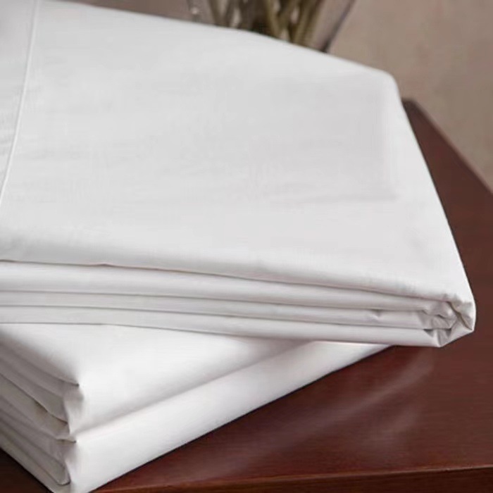 白布坯布白棉布涤棉涤纶涂鸦画布服装立裁扎染布料加厚坯布批发细节图