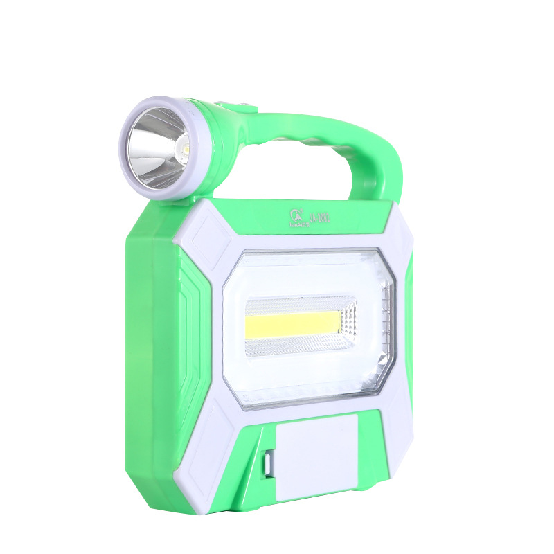 The new high-power solar system comes with a 1-drag 4-wire portable emergency lighting lamp for outdoor camping Item Picture