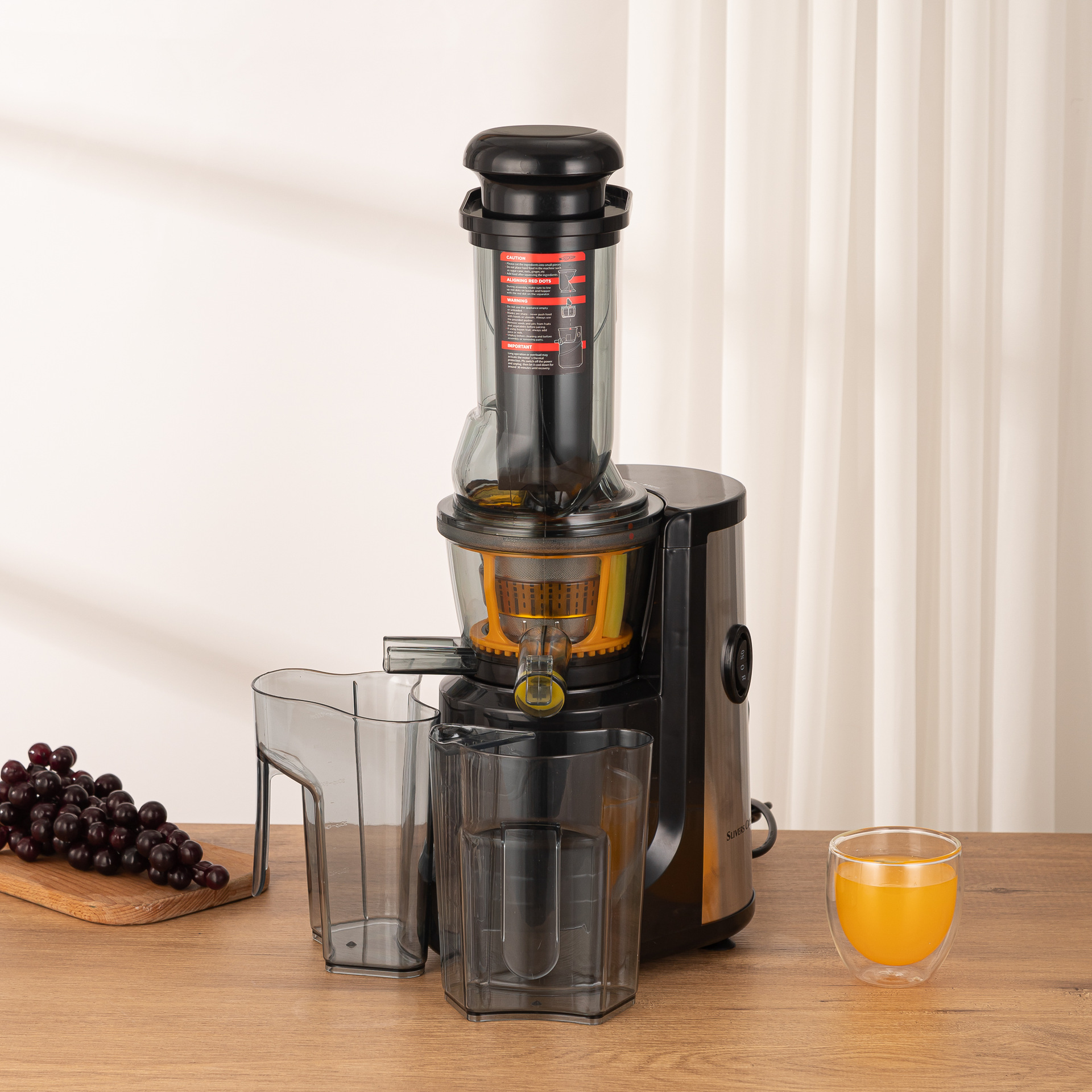Foreign Trade Export Household Juicer, Multi-Functional Juicer, Residue And Juice Separation, Freshly Squeezed Fruit And Vegetable Complementary Food Specification drawing