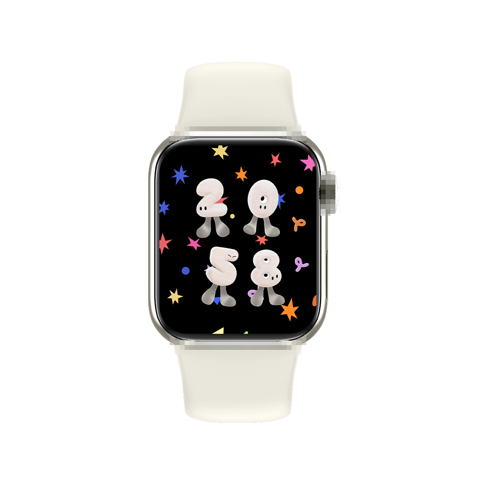 The new gs series9 OLED smartwatch from Huaqiangbei features black technology for heart rate, blood sugar, blood oxygen and blood pressure detection Item Picture