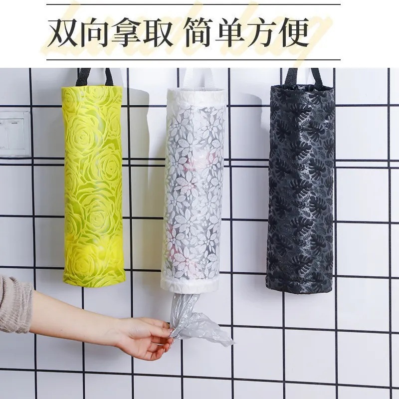 Kitchen waste bag storage hanging bag details Picture