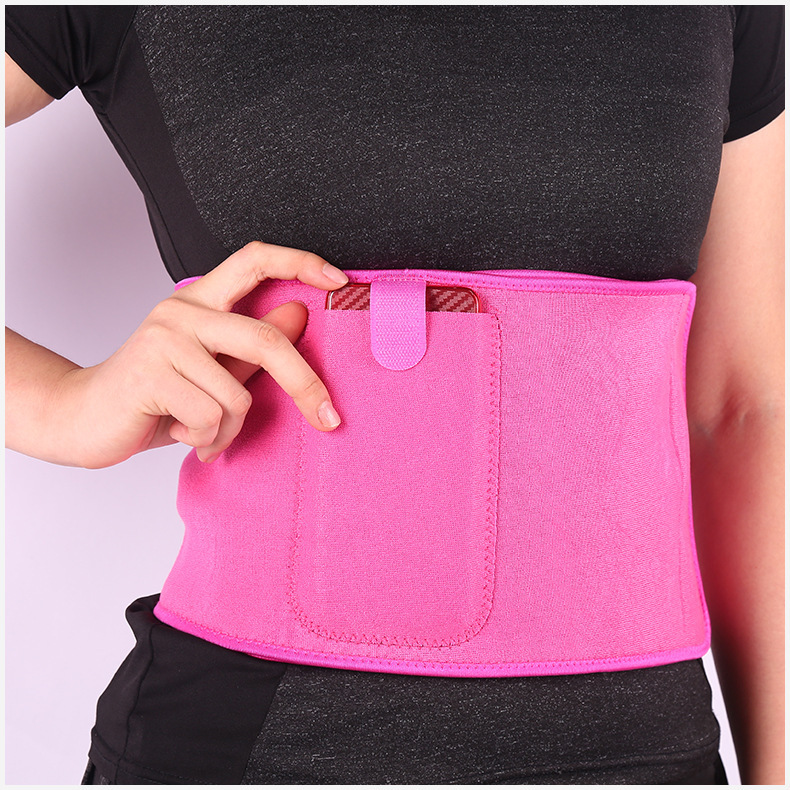 Fitness exercise elastic belt support Specification image
