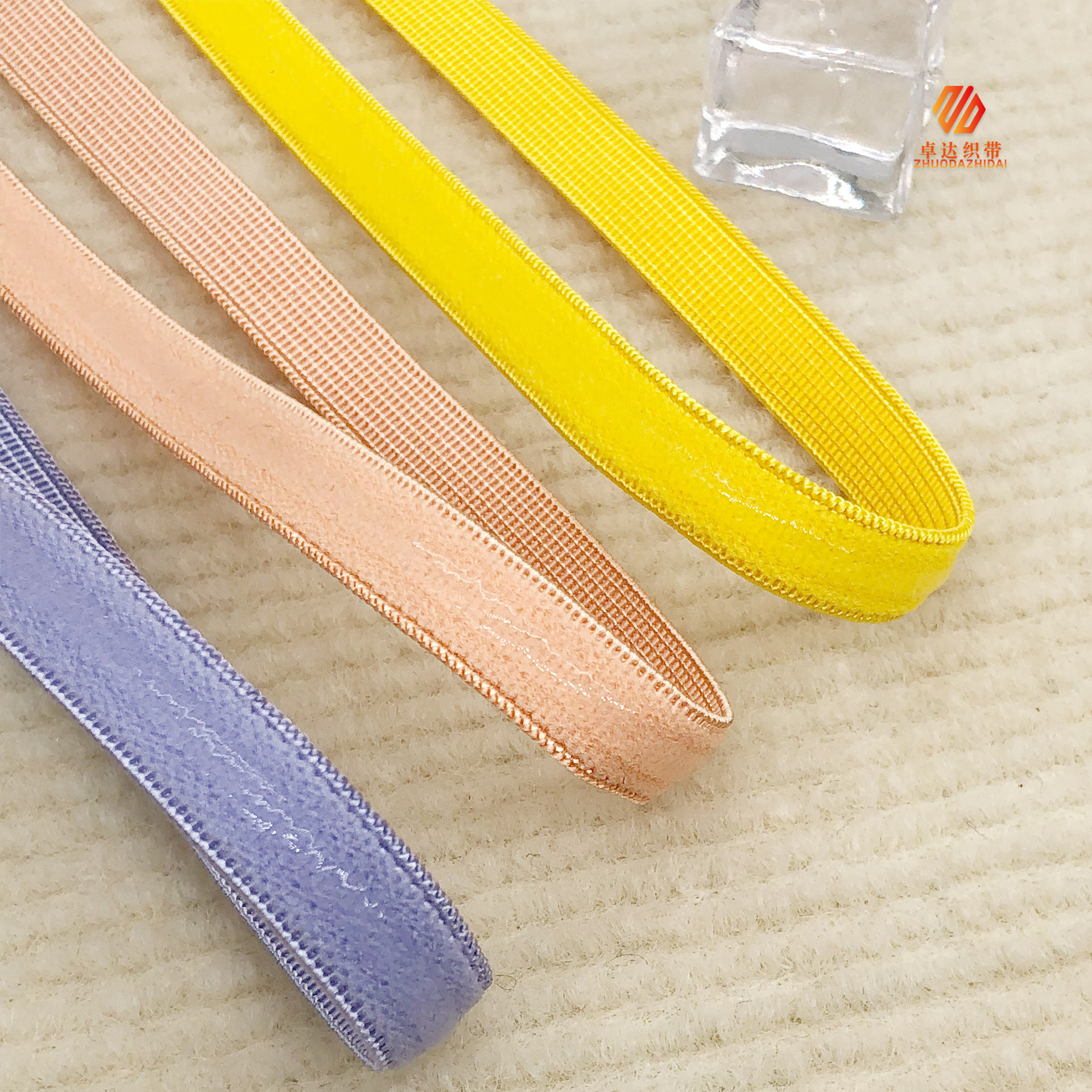 Manufacturers Spot Silicone Anti-Slip Tape Color Ice Sleeve Drops Rubber Elastic Clothing Sweat Band Dress Sock Mouth Webbing Specification drawing