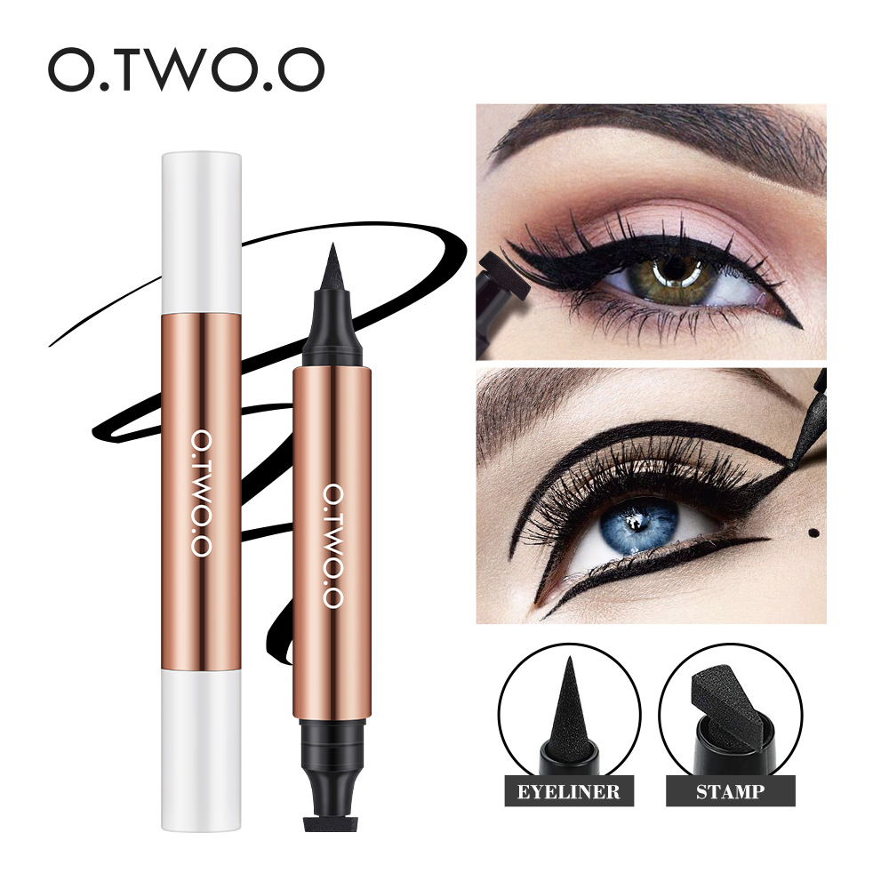 O.t.o. Charm Cat Eye Seal Eyeliner Waterproof, Sweat Resistant, Durable, Non-Smudging, Non-Bleaching Eyeliner Foreign Trade