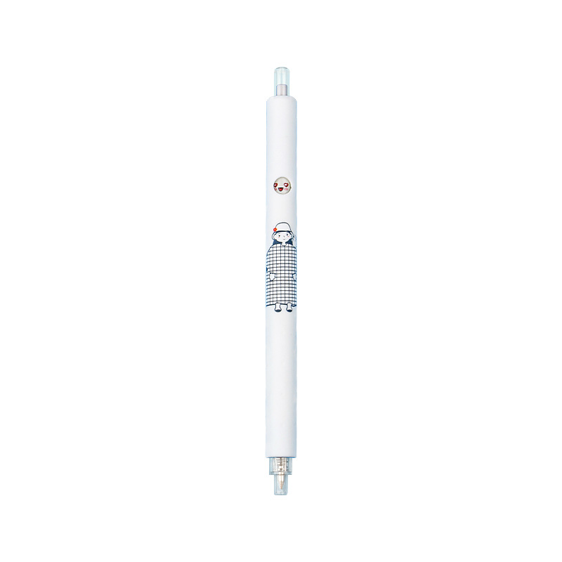 Couple pen, expression pen, press gel pen, Internet celebrity face-changing pen, 0.5mm print stick, macaron multi-expression fountain pen Item Picture