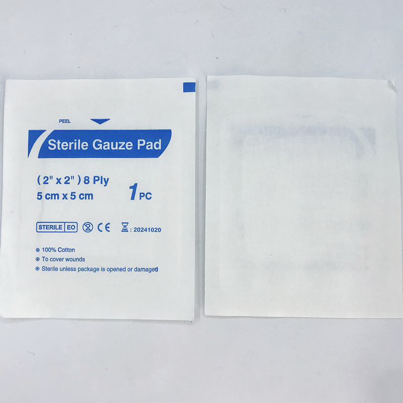 Foreign Trade Export Independent Packaging Medical Nonfat Gauze Piece Disposable Wound Wound Dressing Stick First Aid Accessories Item Picture