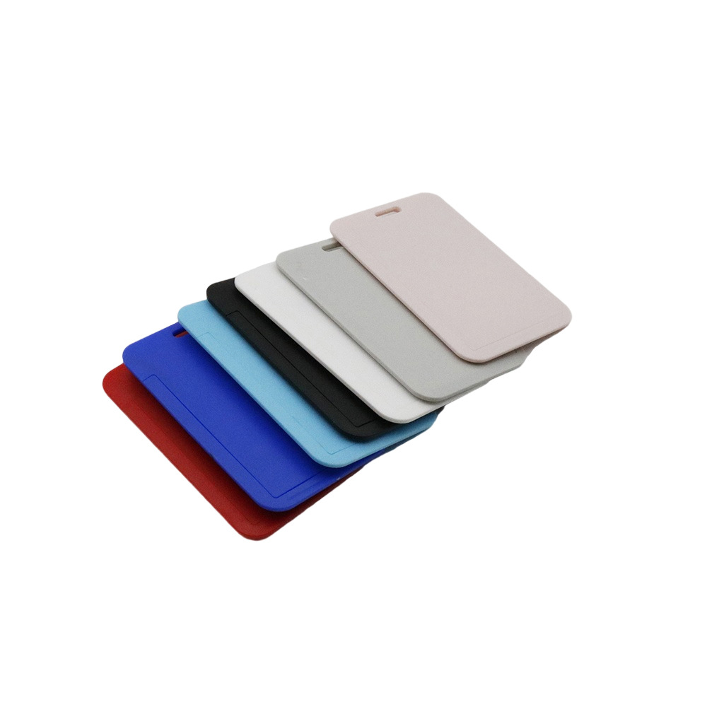 Factory wholesale sliding cover work ID card holder, work name tag, access control card, student ID card, name tag, employee ID card holder design details Picture