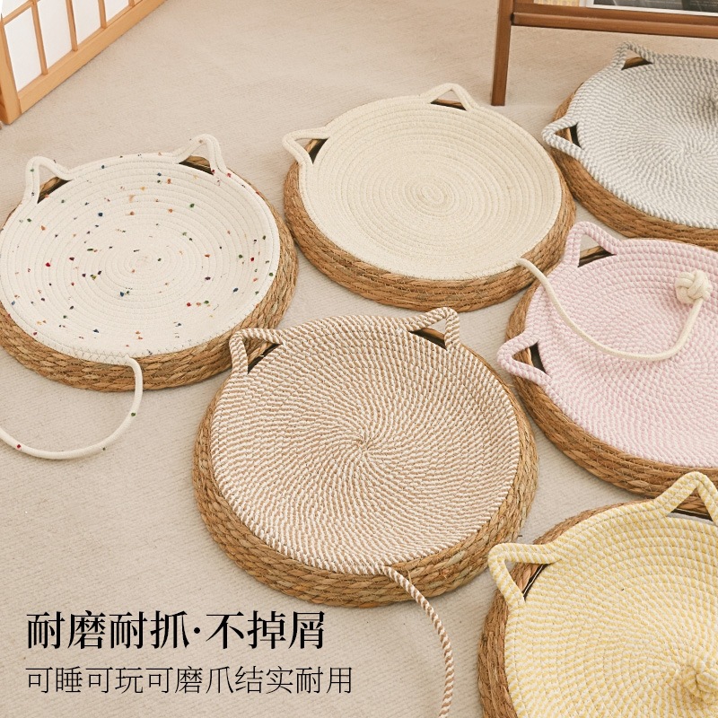 嗨耐磨猫屑球爪耐不自抓猫抓板猫垫猫窝一体猫玩具掉宠物用品睡垫