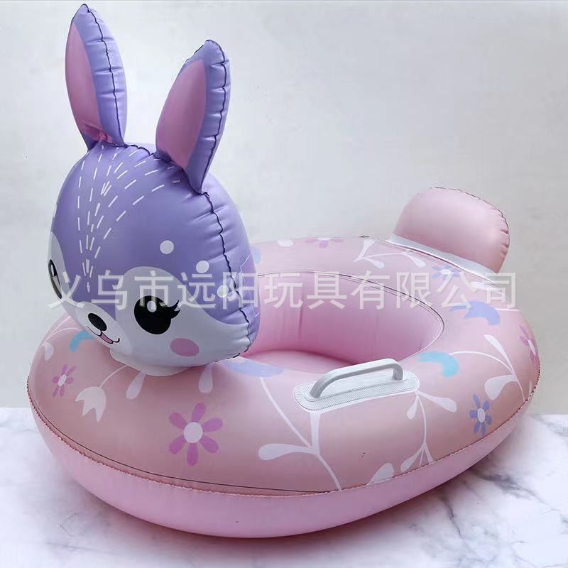 Baby swimming ring, 0-1-3-6 years old, 2 flamingo anti-rollover underarm ride, home, children, baby seat ring Application Scenario