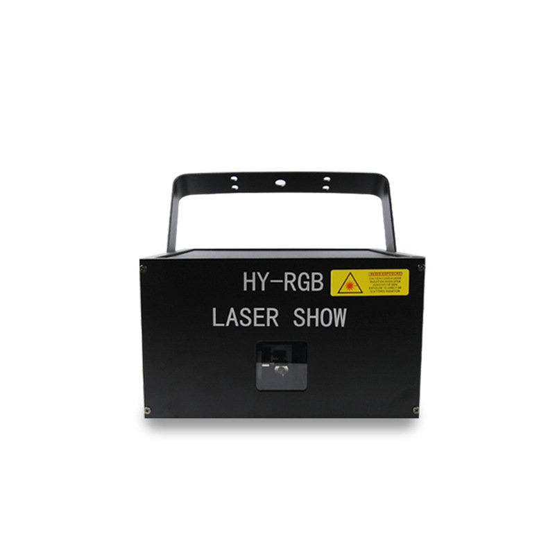 6W full-color animated laser light, private room light, ktv flash, bar light, wedding performance stage light, rotating light Item Picture