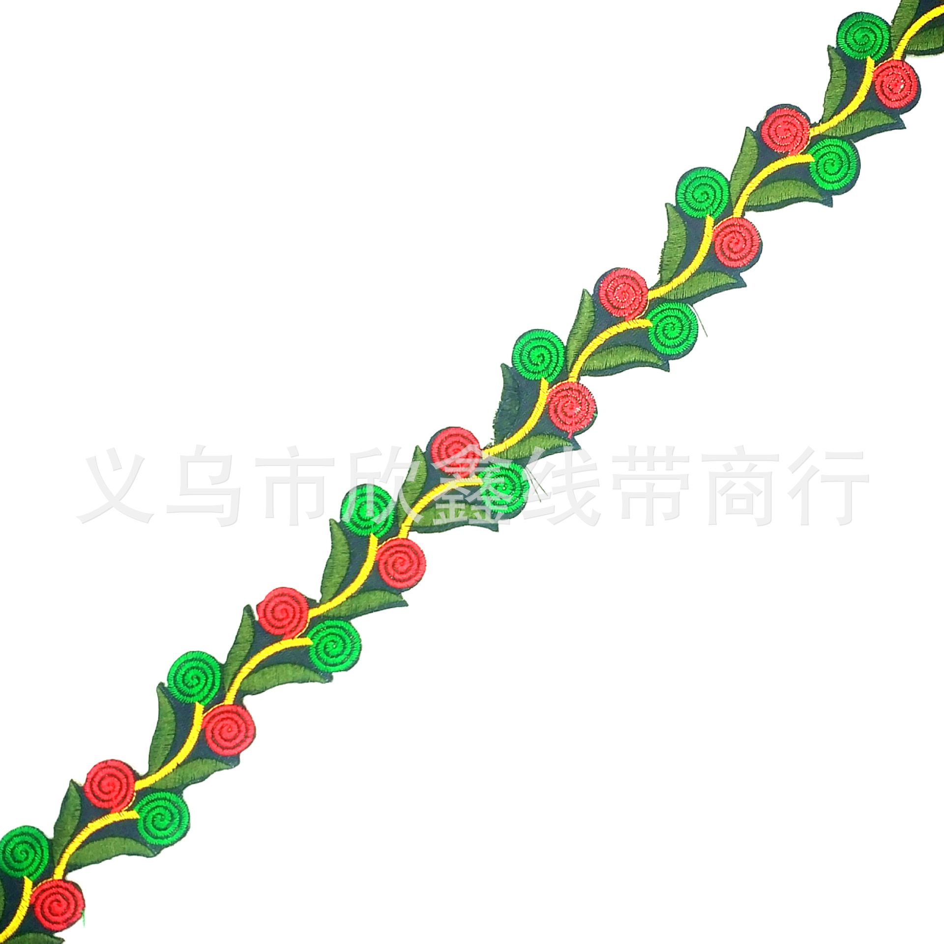 Manufacturers Wholesale Retro National Style Four-Color Embroidery Lace Clothing Accessories Minority Skirt Decoration Ribbon Application Scenario