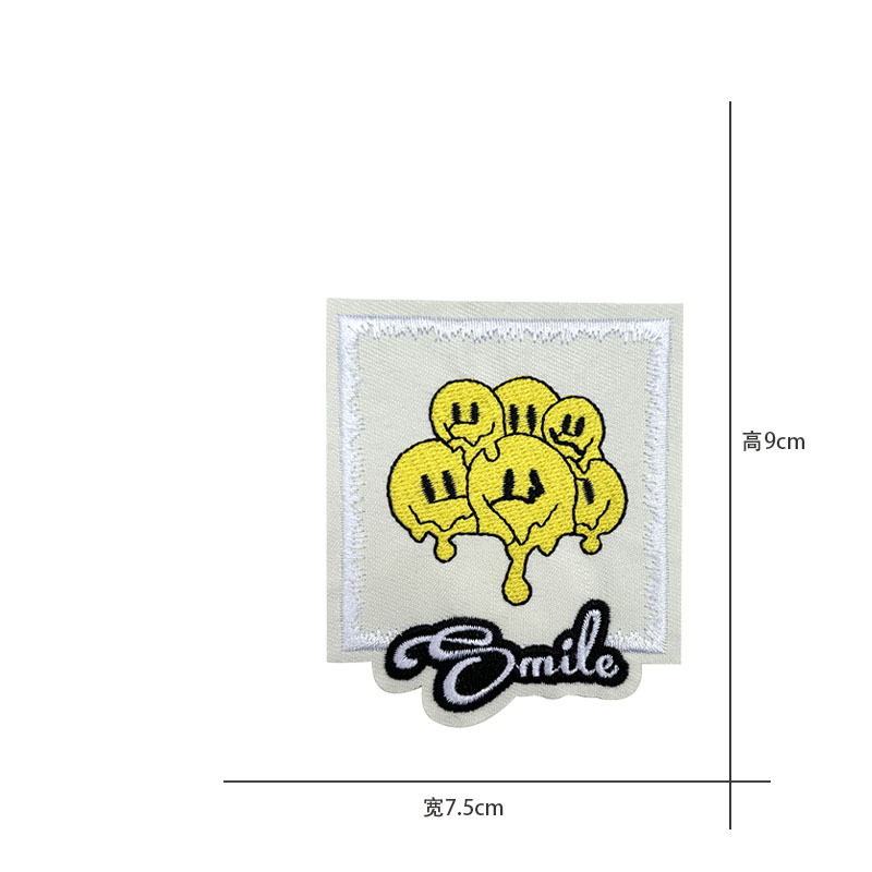 Factory wholesale cartoon hot melt adhesive tape for clothes, patches, down jackets, coats, bags, diy decorative embroidery patches pic 10