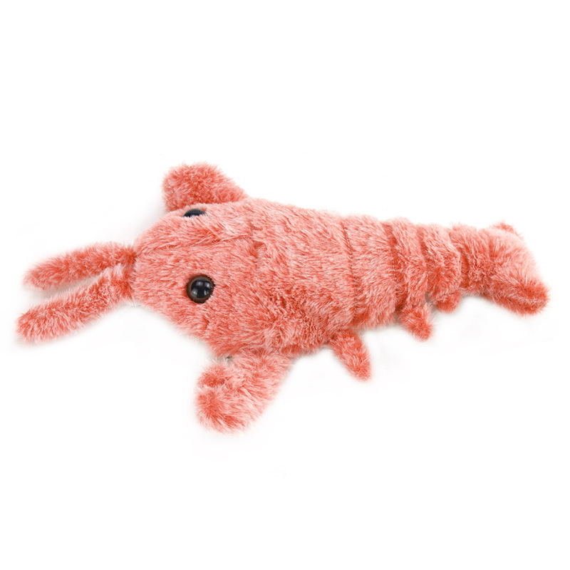 Amazon's new electric simulation jumping shrimp cat mint cat toy for pets. Electric cat toy Item Picture