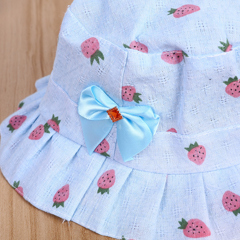 New Fisherman Hat New Children's Sun Hat Baby Summer Hat Children's Basin Hat Cute Baby Sun Hat Specification drawing