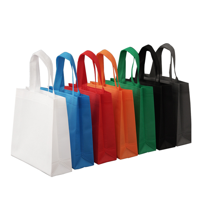 Non-Woven Bag Custom Laminated Shopping Bag Printing Advanced Advertising Bag Custom Printing Logo Handbag Customization Item Picture