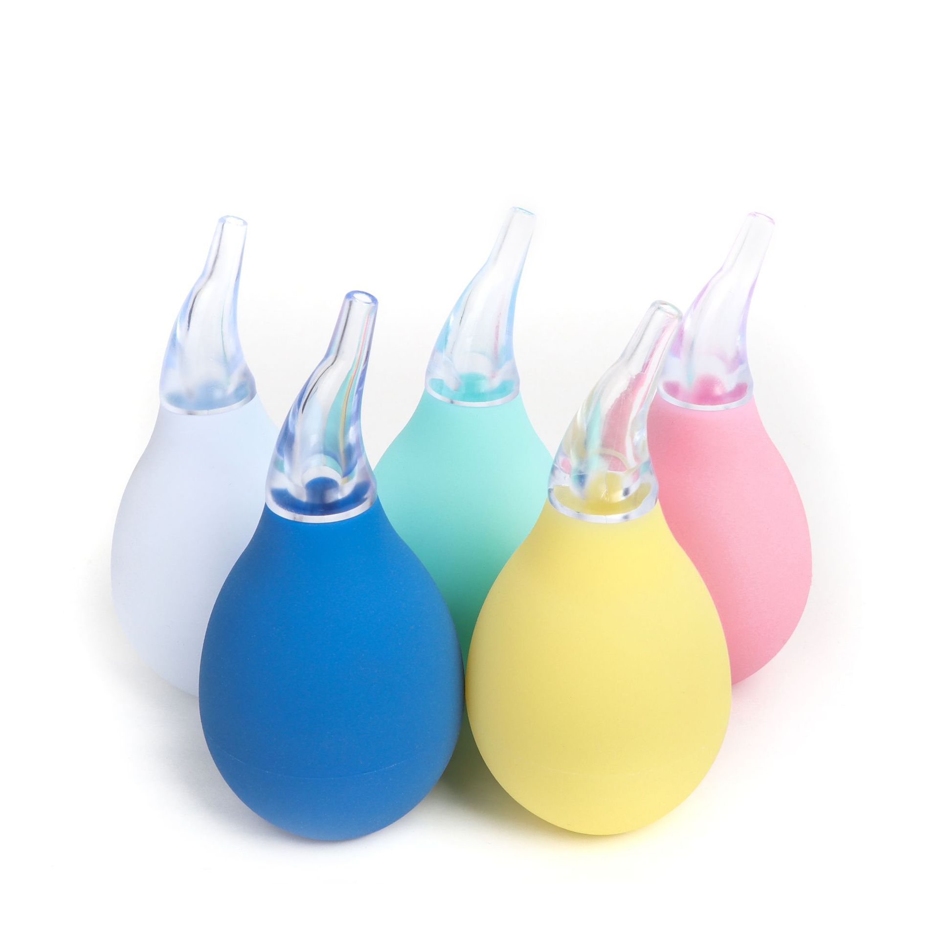 Newborn nasal aspirator for baby care and cleaning, high-temperature sterilized silicone hand feel infant nasal aspirator Specification image