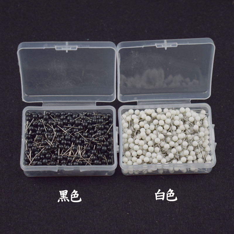 500 Sets Of Solid Color Small Map Pin Fixed Pin Color Pin 4Mm Round Head Short Pin Corkboard Marking Nails Specification drawing