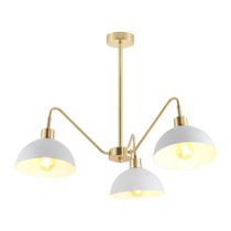 Euro 3 semi-circular spot light rust-proof cover GU10 lamp head Matt white matt black spray paint electroplating ceiling wall lamp
