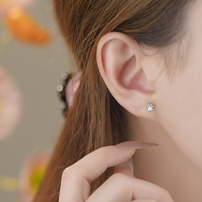 儿童耳饰实物图