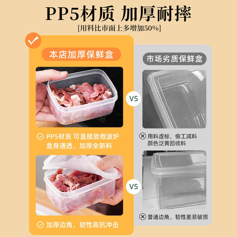 冰箱收纳盒实物图