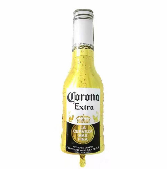 Manufacturers Wholesale Corona Beer/Heineken Beer Mugs Decorated Wedding Birthday Party Cartoon Aluminum Film Balloons