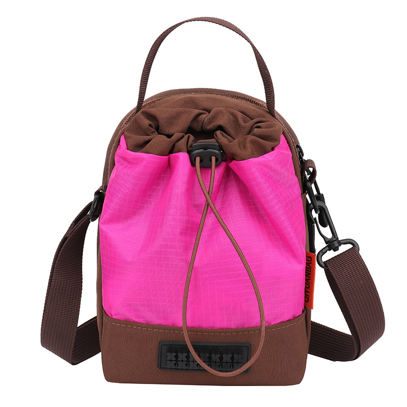 Japanese-style spring outing dopamine water cup bag, small and lightweight workwear bag, family travel, outdoor sports, children's bag Item Picture