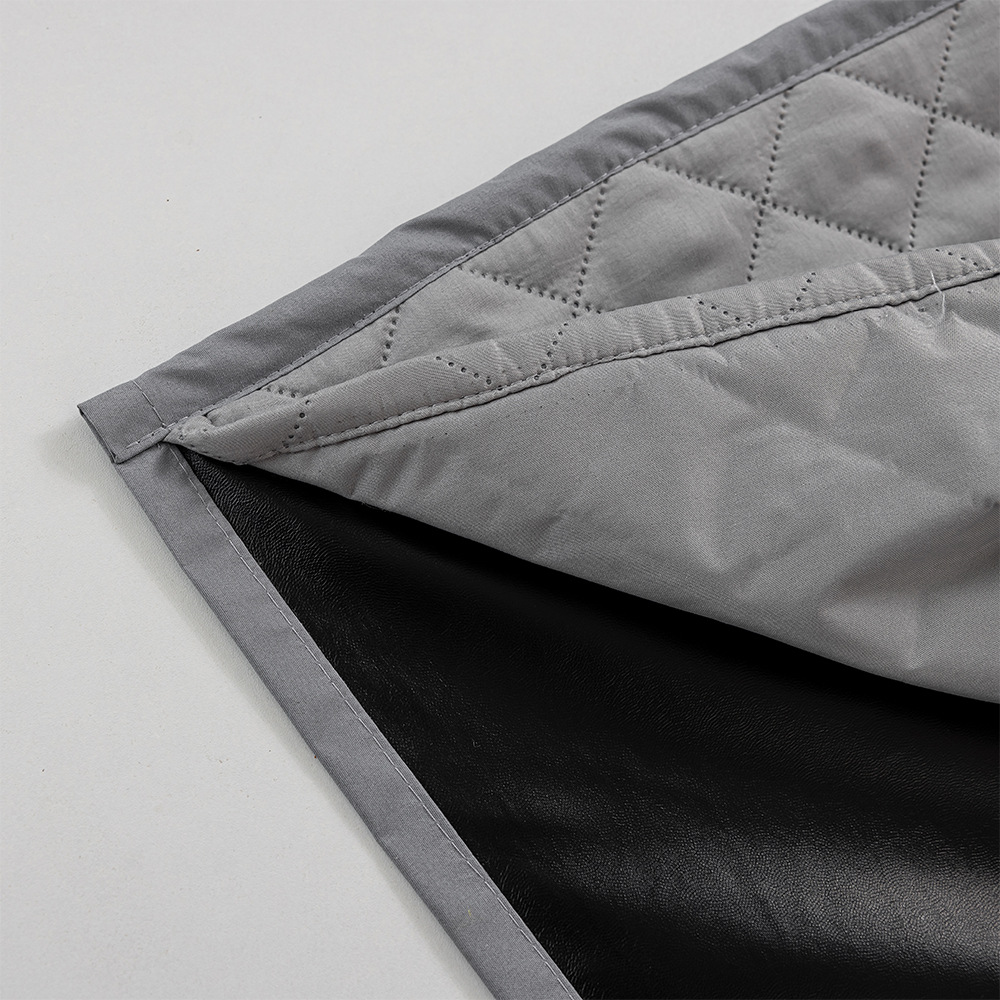 New winter cross-border cotton curtains windproof, warm, thickened, heat-insulating and cold-proof cotton sandwich finished export curtains curtains Application Scenario