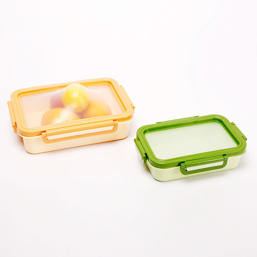 方形四面扣硅胶弹力盖保鲜盒密封套装二件套硅胶弹力盖食物保鲜盒