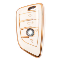现货汽车钥匙保护壳适用于宝马钥匙套高档车用钥匙包扣男女批发