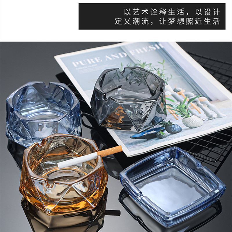 烟灰缸/玻璃烟灰缸/烟灰缸工艺品/烟灰缸烟缸/煙彈殼产品图