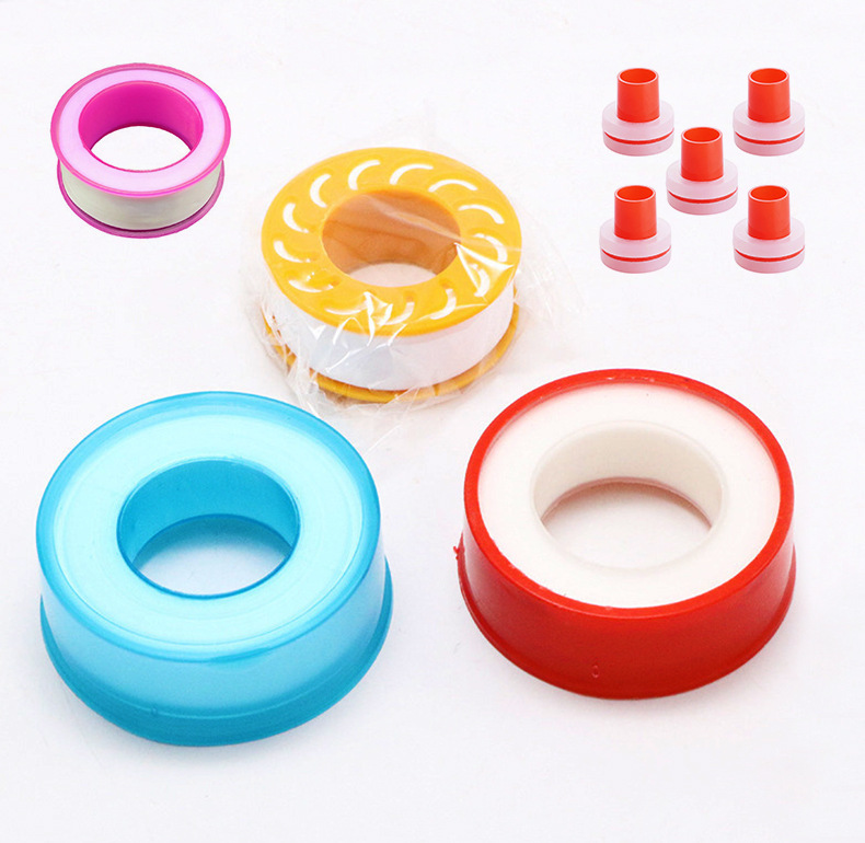 Polytetrafluoroethylene (PTFE) raw tape faucet triangle valve Seal thickened raw tapeشريط الغلق