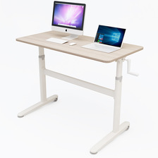 泽维尔升降笔记本电脑桌站立式移动手摇桌智能桌面手动升降桌