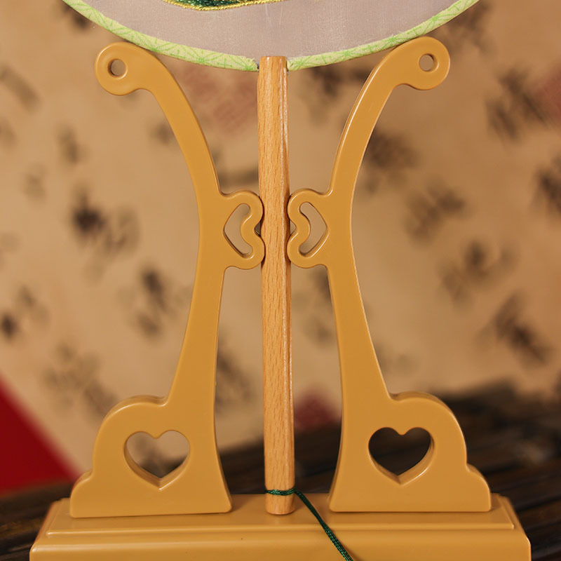 刺绣扇子古风绣花团扇古风汉服扇古典扇舞蹈扇团扇旗袍扇古典圆扇详情图4